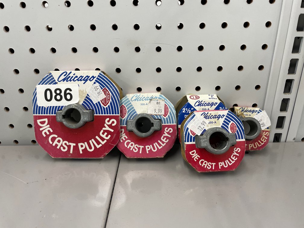 Pulleys 3/4” Bore