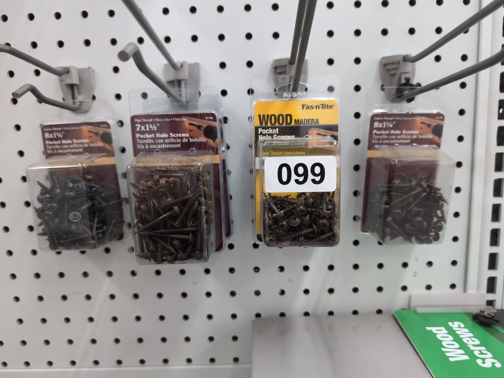 Pocket Hole Screws 