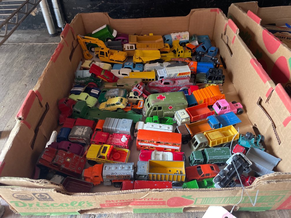 Assorted Toy Vehicles 