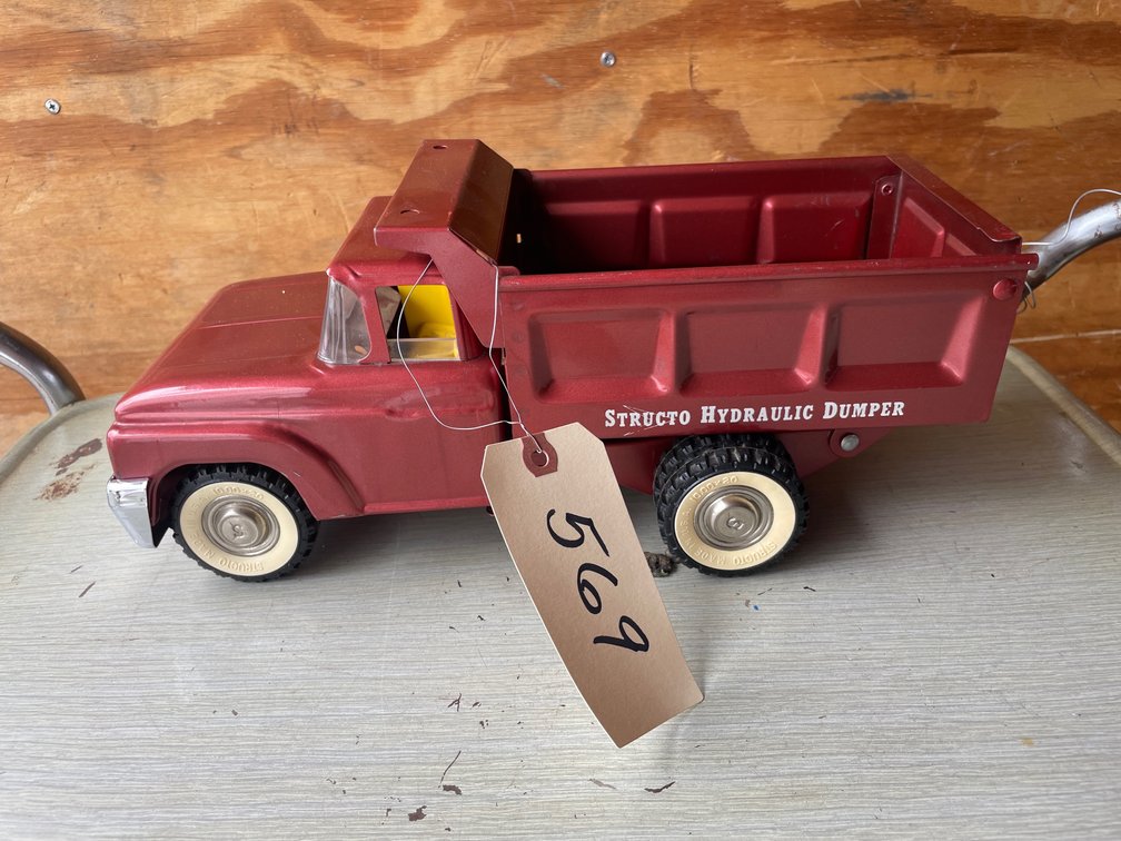 Structo Hydraulic Dumper Toy