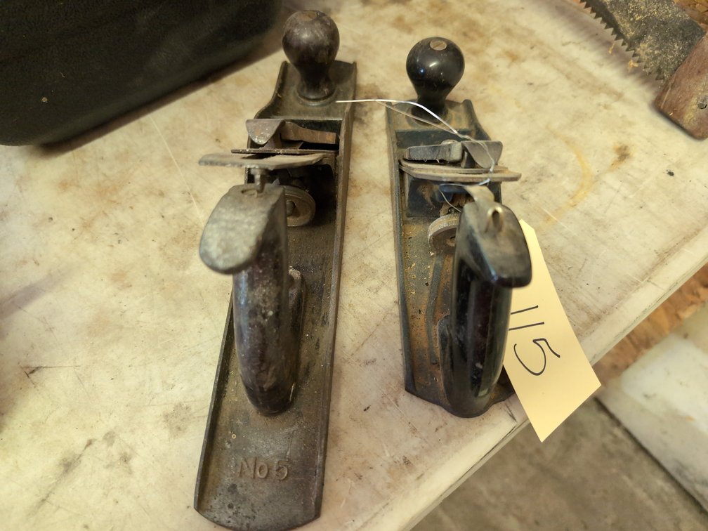 (2) Stanley Wood Plane