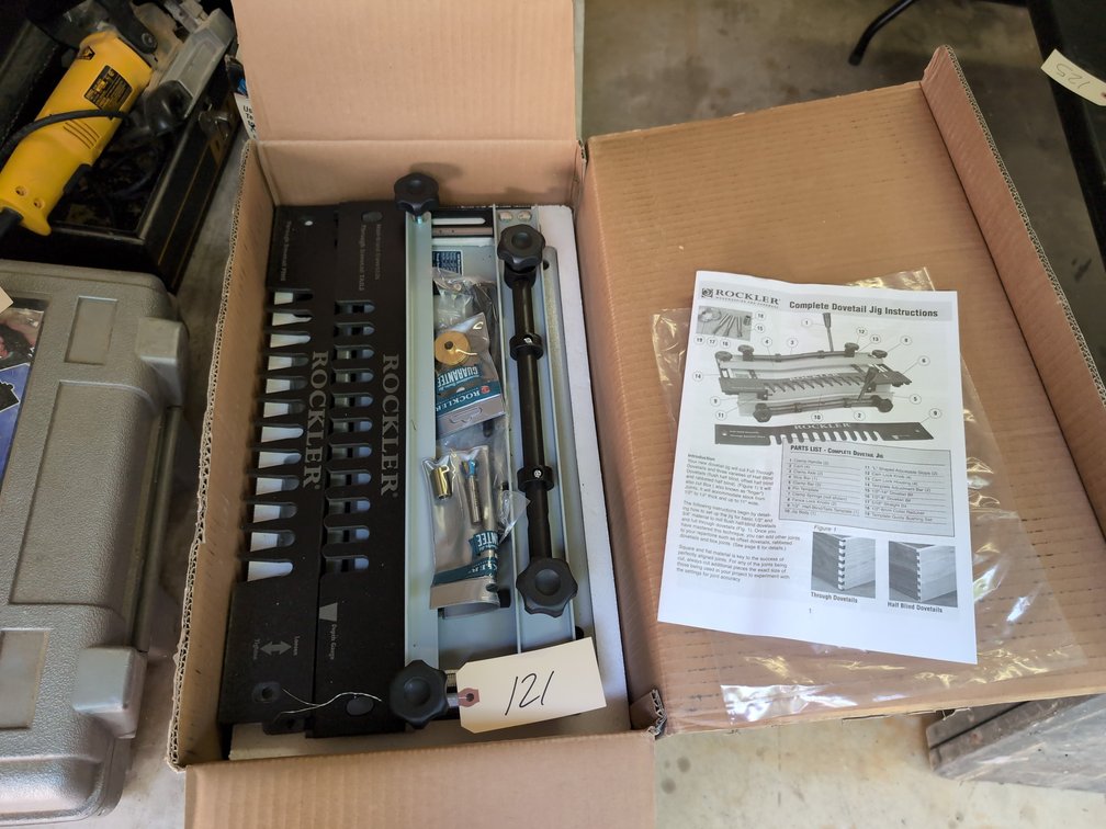 Brand New Rockler Dovetail Jig