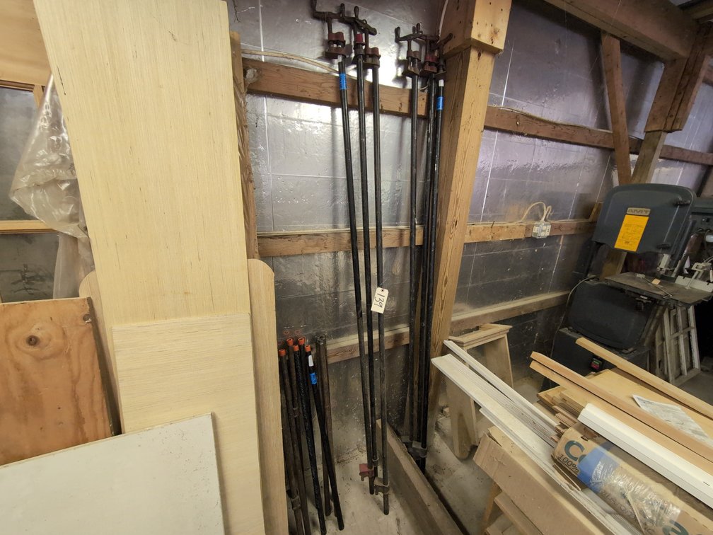 (6) Bar Clamps & (9) Extensions
