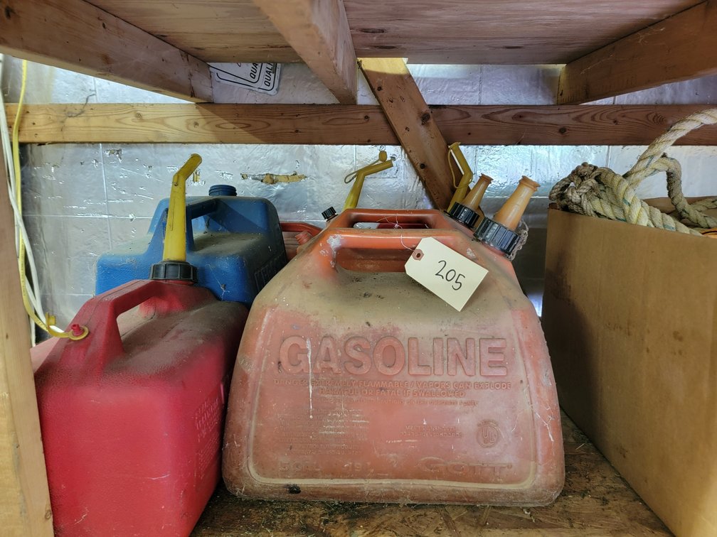 (6) Gas Can