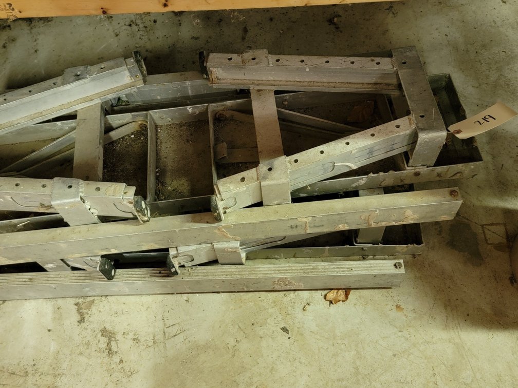 (2) Aluminum Work Bench 