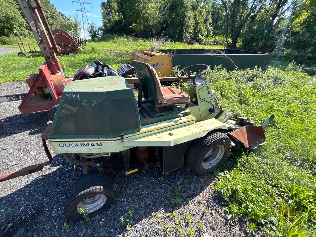 Cushman front deck mower 