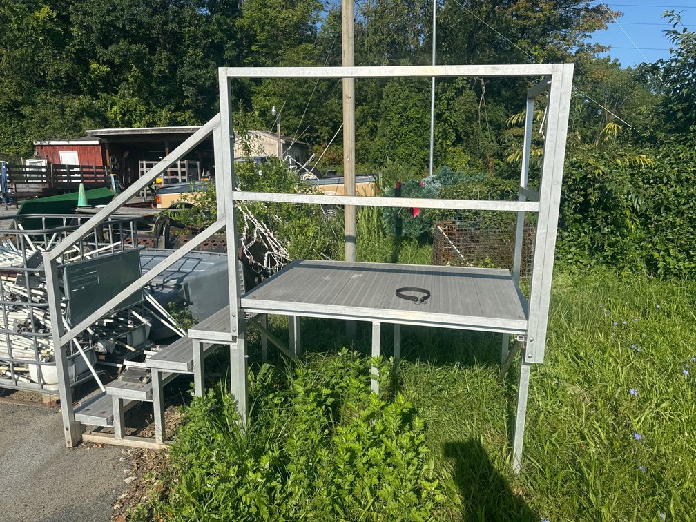 Aluminum steps