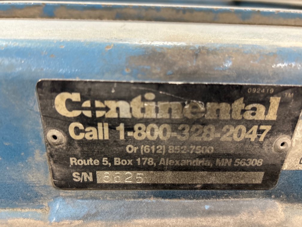 Image for Continental Versa-Rack Frame Machine Online Auction – Douglassville, PA