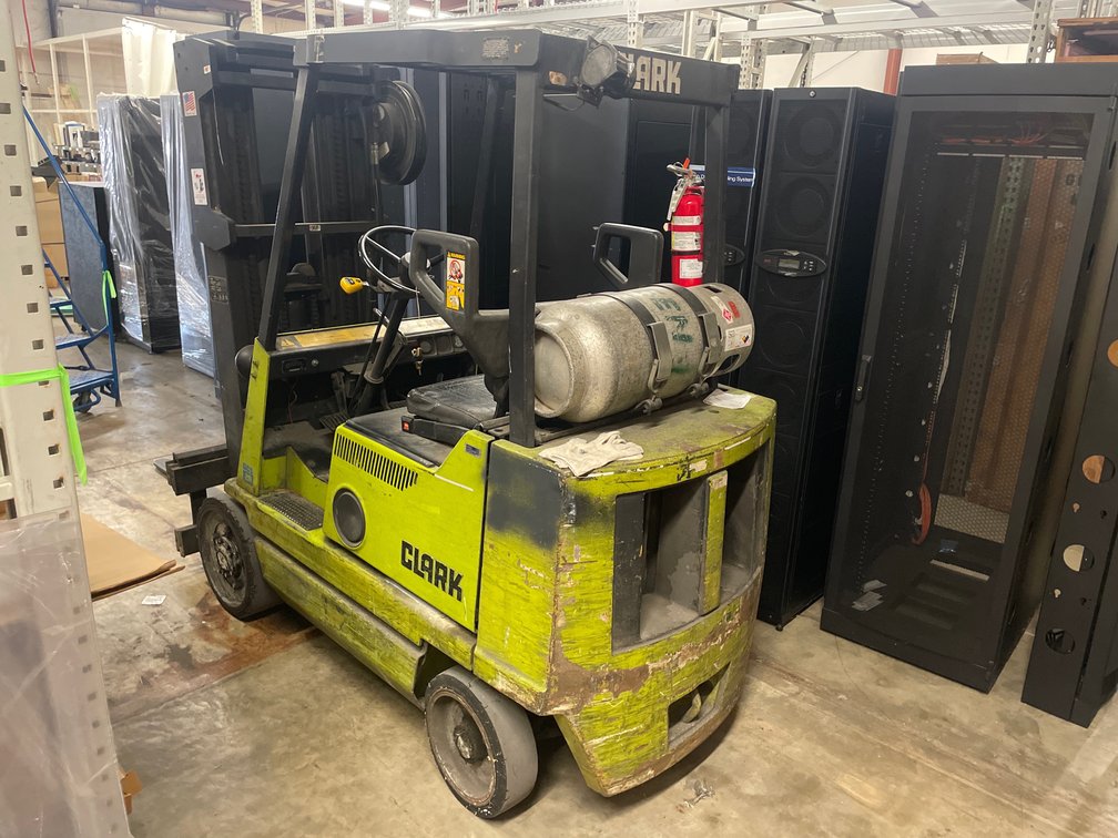 Clark LP Cushion Tire Fork Lift