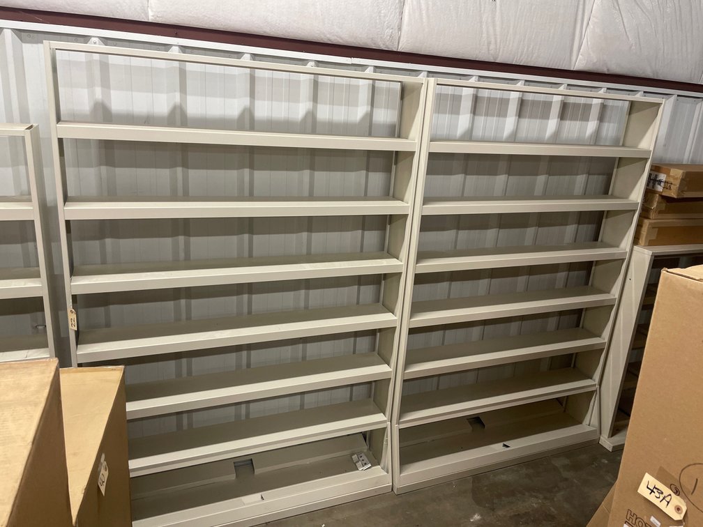 (2) Metal Shelving Units