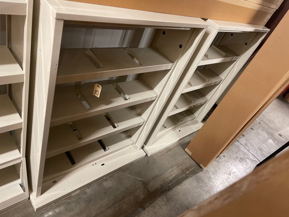 (2) Metal Shelving Units