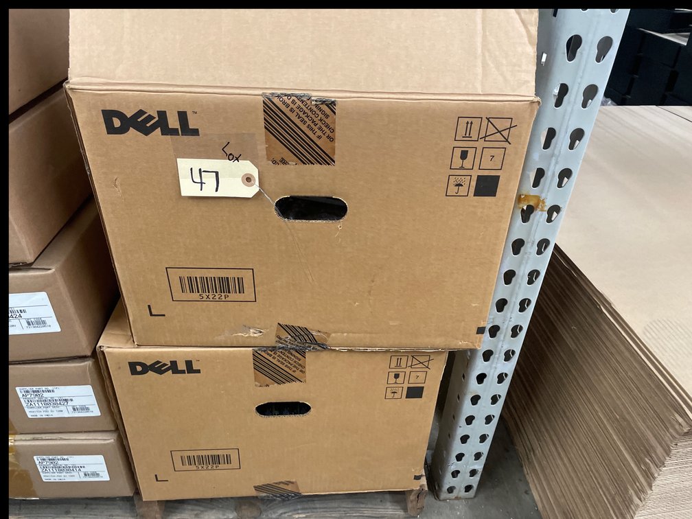 (4) Boxes Asst. Servers and Control Stations