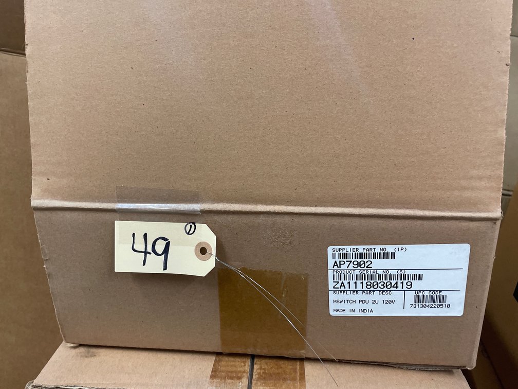 New APC Power Distribution Unit Model AP7902