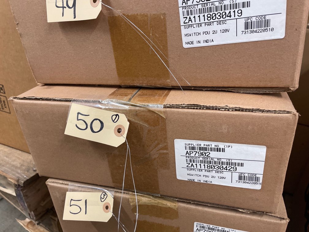 New APC Power Distribution Unit Model AP7902