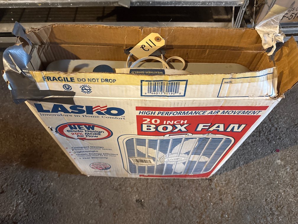 20” Box Fan