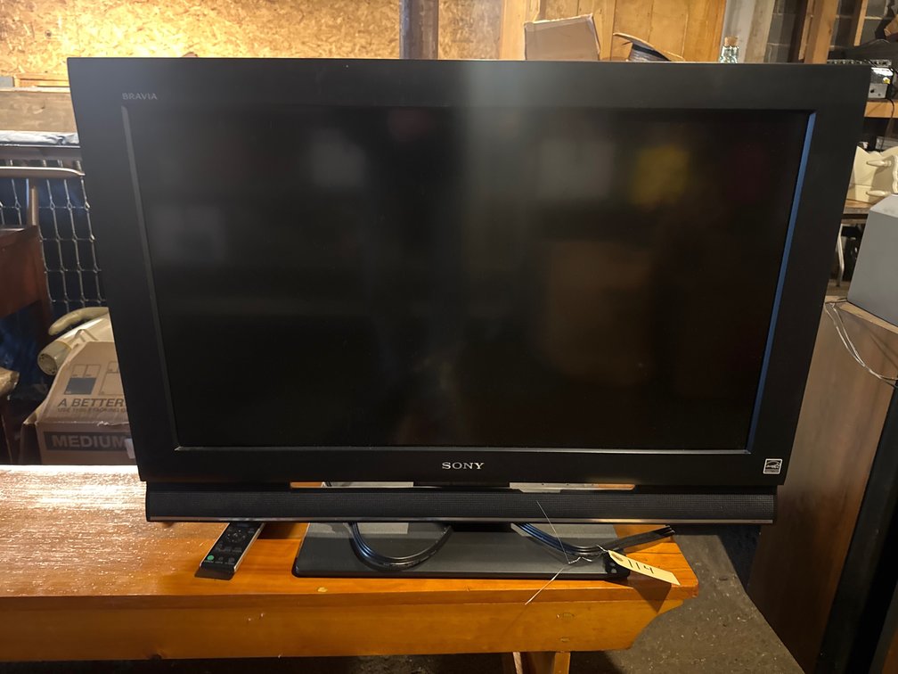 Sony TV With Remote