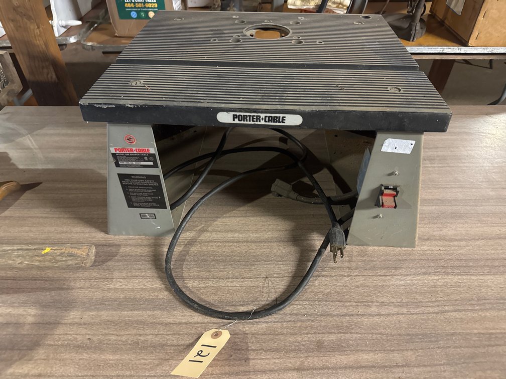 Porter Cable Router Table