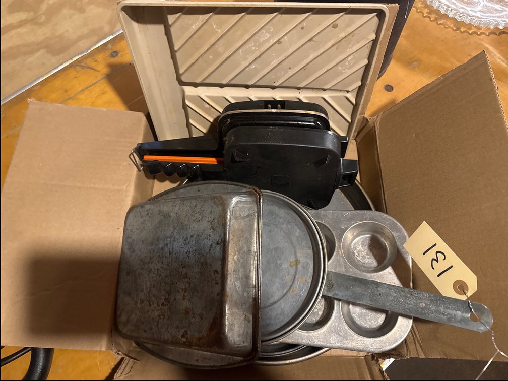 Fast Cooker, Muffin Tray, Pot