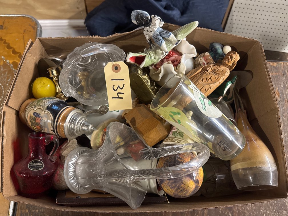 Various Cups, Decorations, Dishes