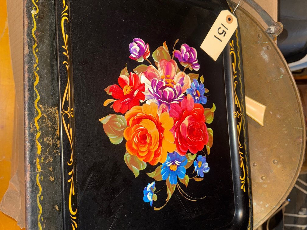 Serving Trays & Silverware