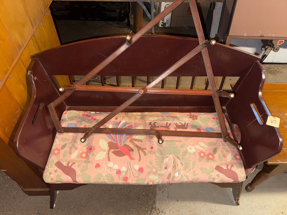 Wooden Bench, Hat/Coat Hanger