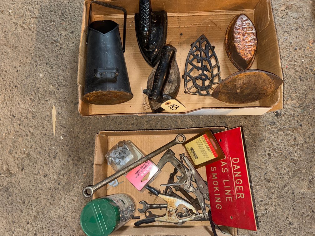 Vintage Irons & Clamps