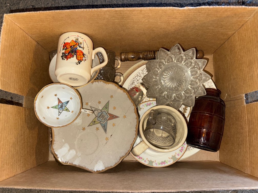 Cups, Plates, Serving Dishes