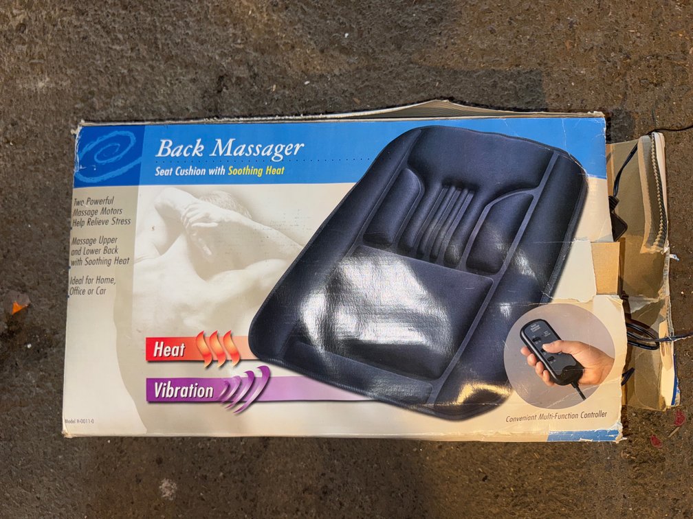 Heated Back Massager
