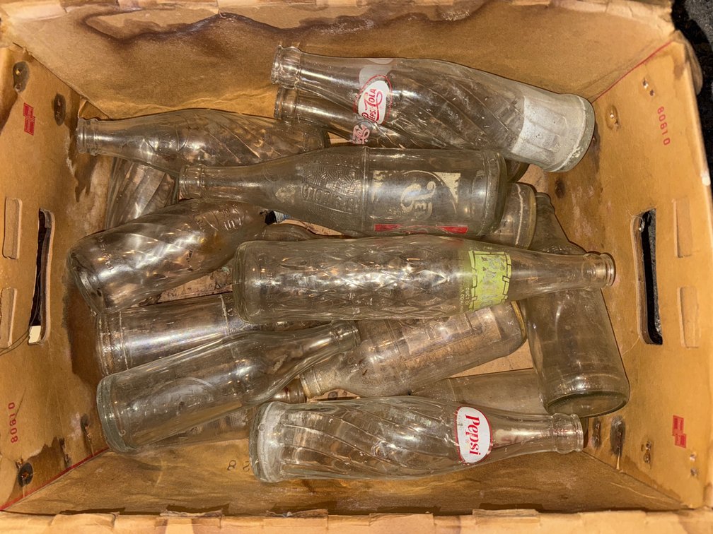 Vintage Glass Bottles