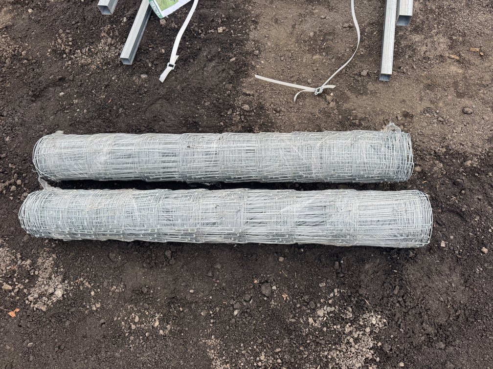 (2) New Rolls Hot-dip Galvanized Field Fence
