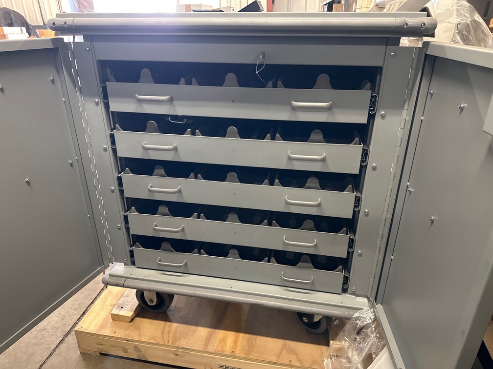 New Heavy Duty Cart With Drawers