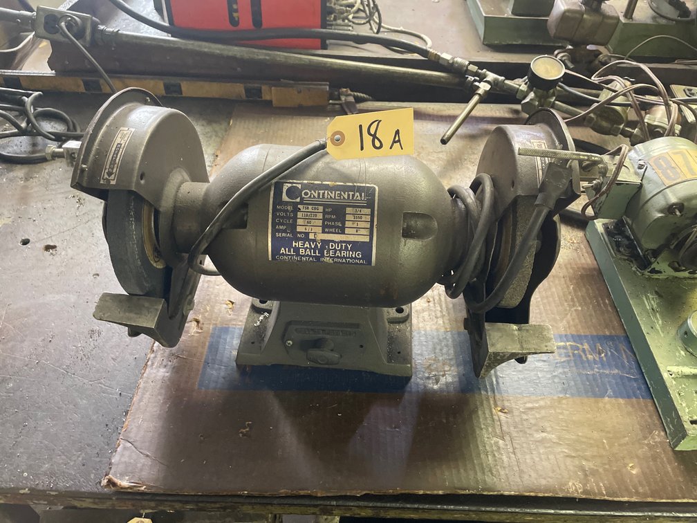 Continental 3/4 HP DE Bench Grinder