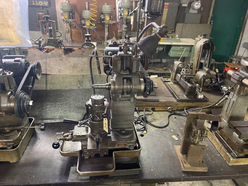 Barker PM Precision Milling Machine
