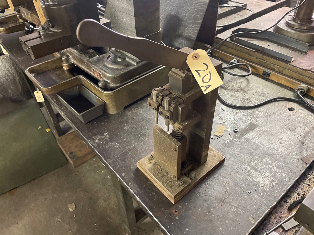 Table Top Punch/Press