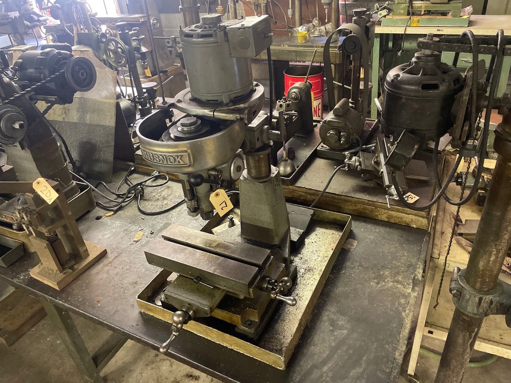 Rusnok Table Top Mini Milling Machine