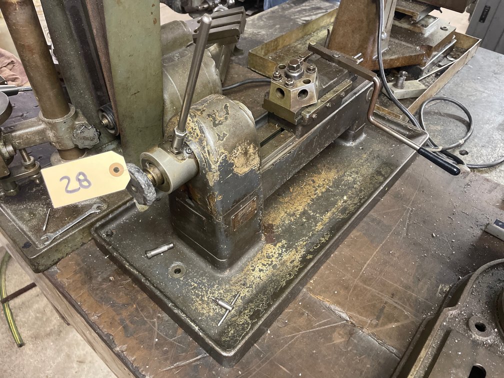 Guman Table Top Belt Driven Turret Lathe