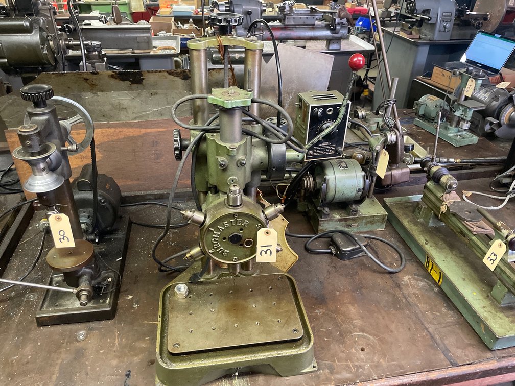 Burgmaster Precision Table Top Turret Drill Press
