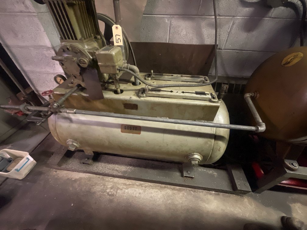 Scott Air Compressor Tank