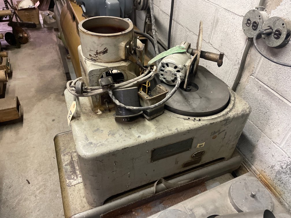 Crane Packaging Lapmaster 12 Lapping Machine & Tooling