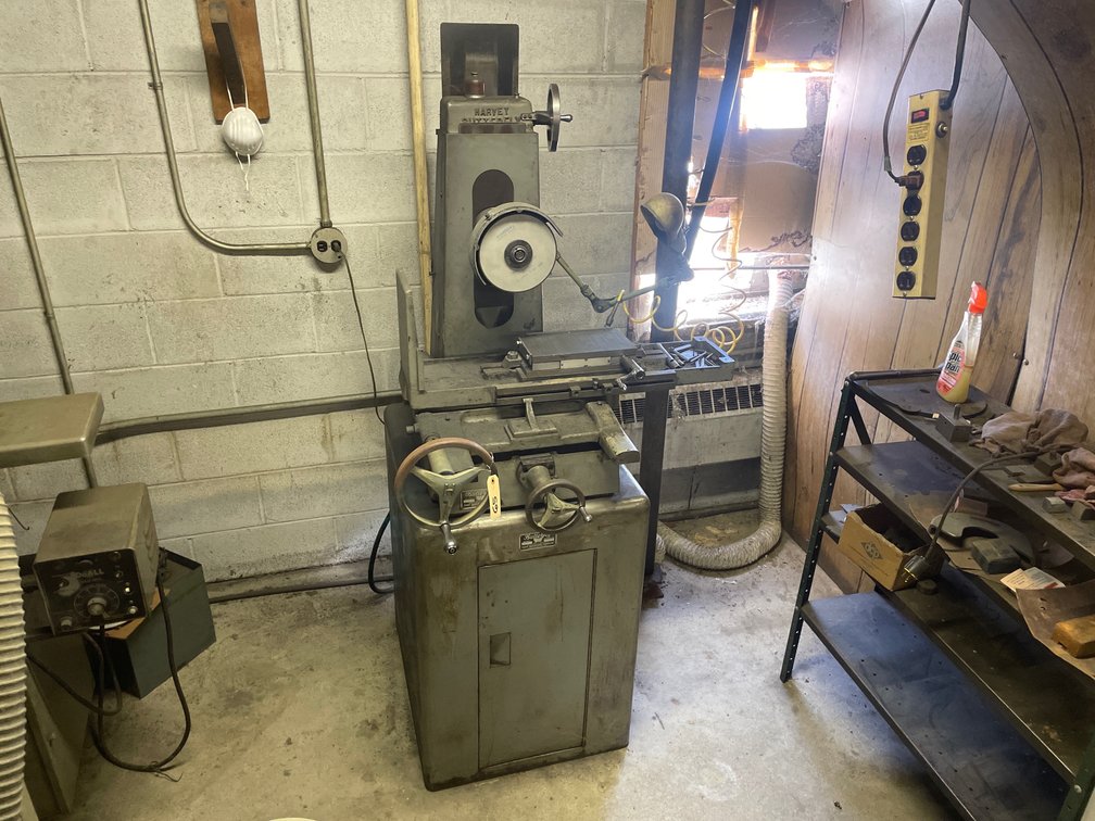 Harvey Butterfly LG812 Hydraulic Surface Grinder