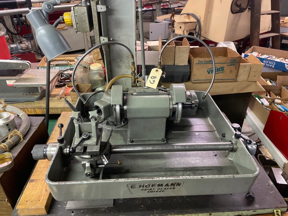 E. Hoffman Swiss Precision Tool Grinder