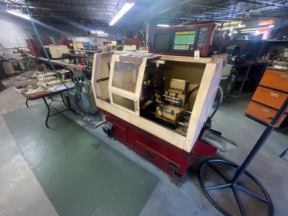 Nomura NN-16K CNC Swiss Type Automatic Screw Machine with Bar Feed