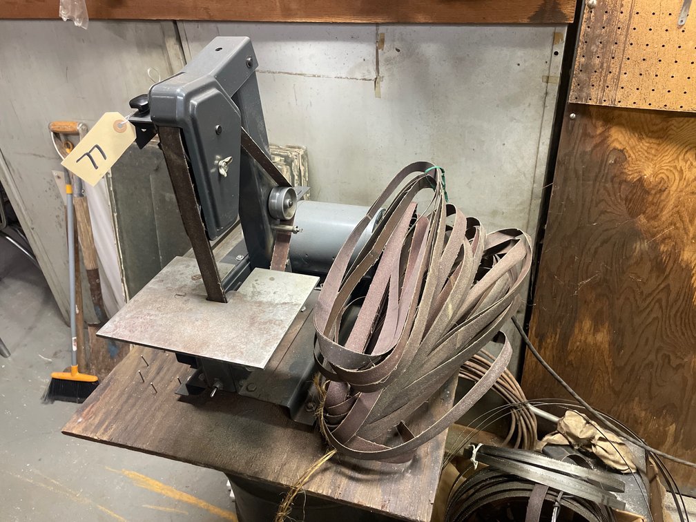 Table Top 1" Belt/6" Disc Sander