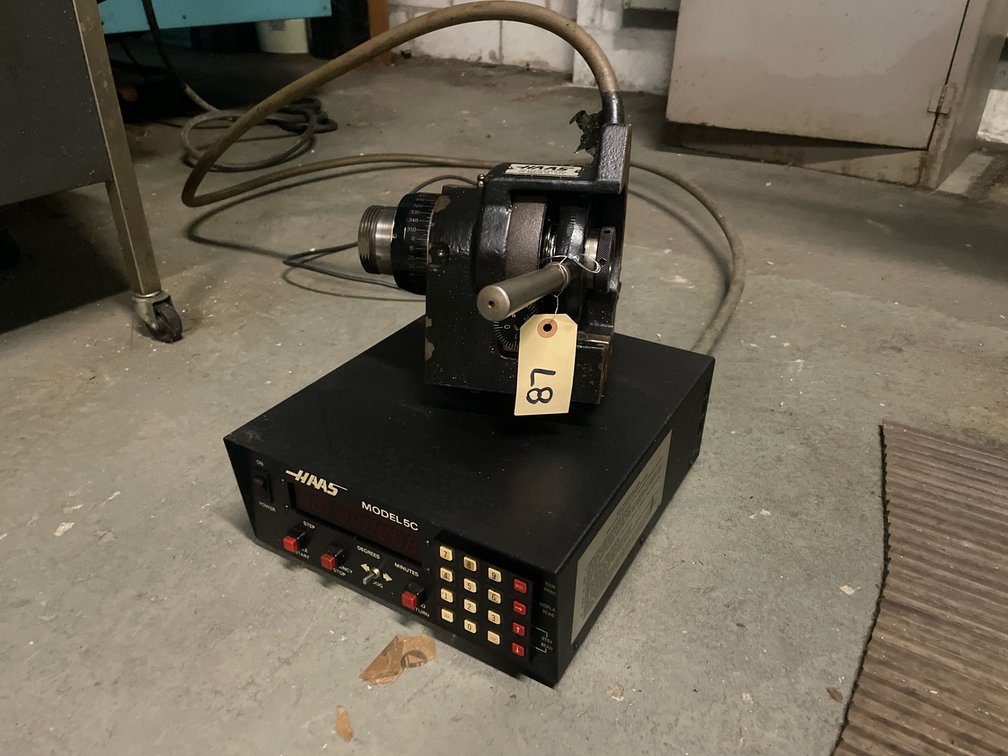 Haas 4th Axis 5C Collet Indexer & Control