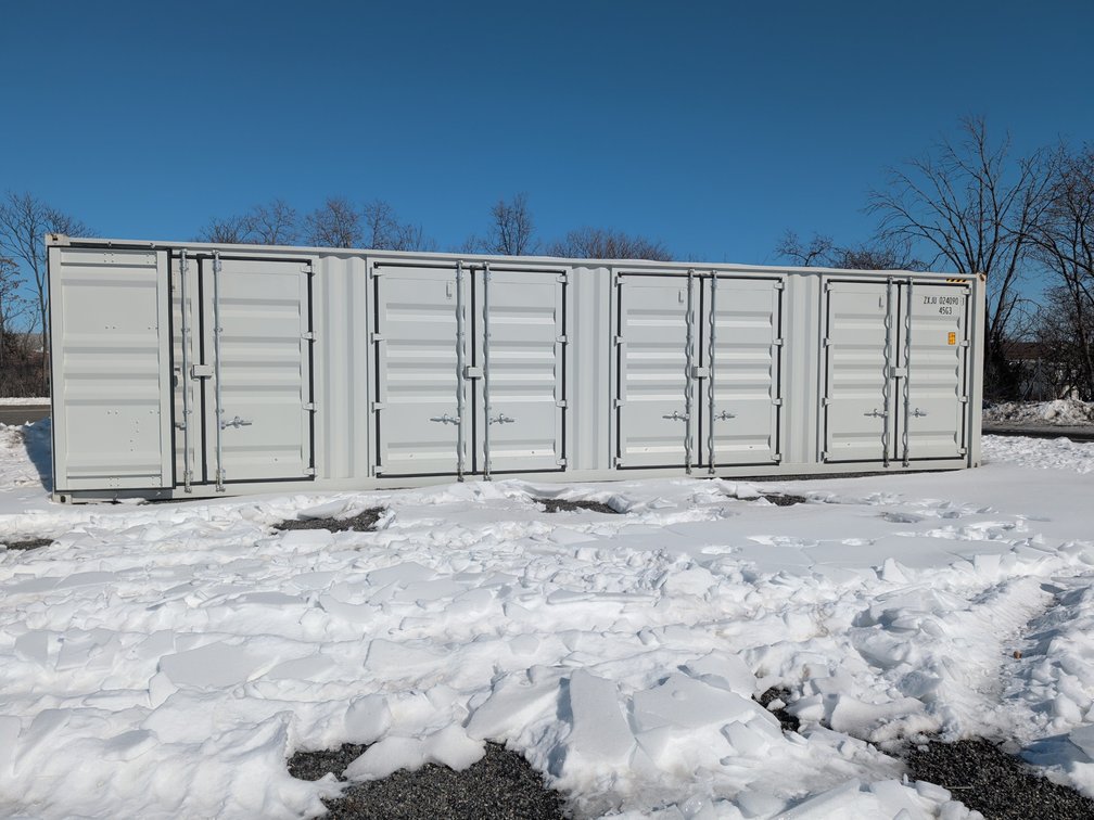 40' High Cube 
Multi-Door Container