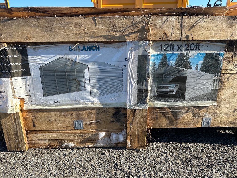 High-End Carport 12 x 20