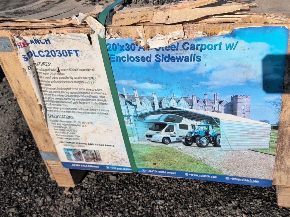 High-End Carport 20 x 30