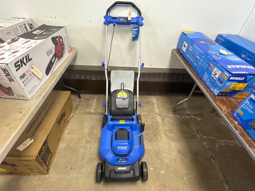 New Kobalt 24V Push Mower