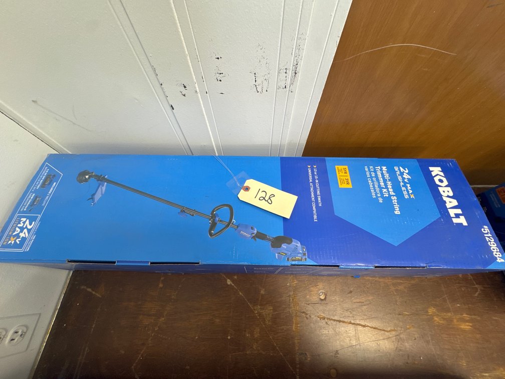 New Kobalt 24V Multi-Head String Trimmer Kit