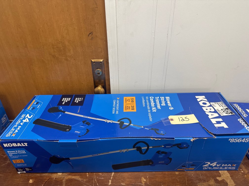 New Kobalt 24V Blower & String Trimmer Combo Kit